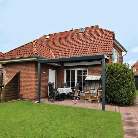 Semi-detached house Verena, Neßmersiel Exterior foto
