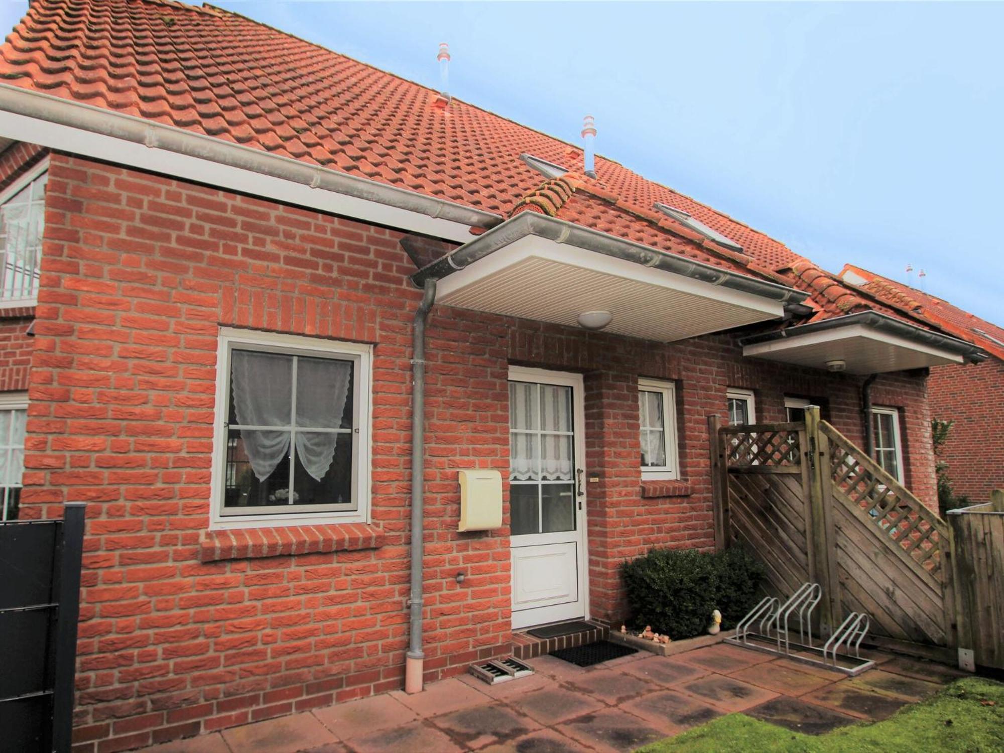 Semi-detached house Verena, Neßmersiel Exterior foto